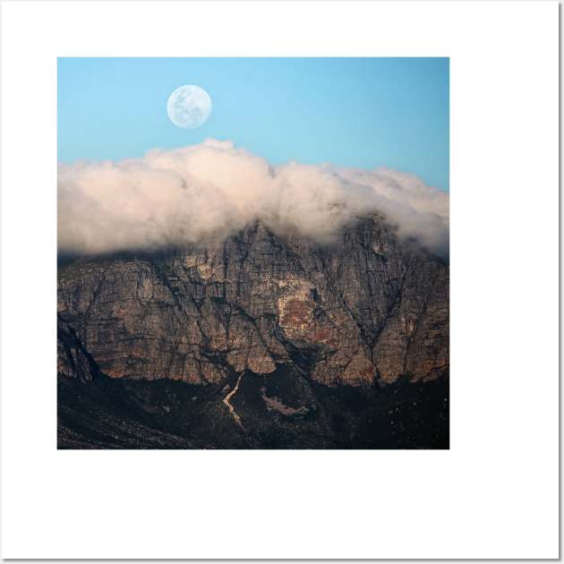 The Mountains and the Moon Wall Art by micklyn